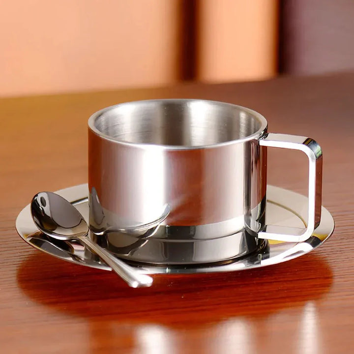 Stornfield | Three-Piece Stainless Steel Cup Set