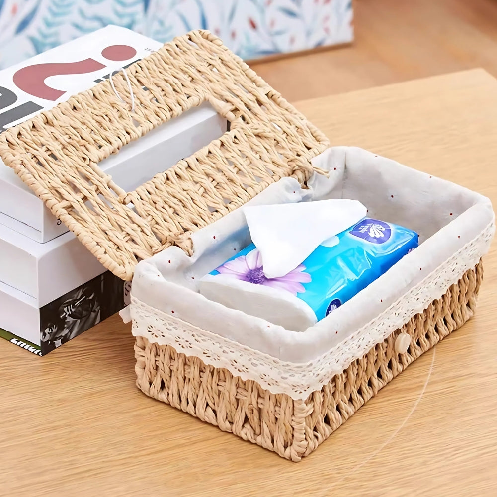 Braided Woven Tissue Cover | Stornfield