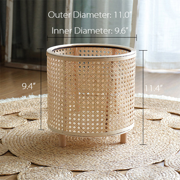 Stornfield | Braided Rattan Planter Stand
