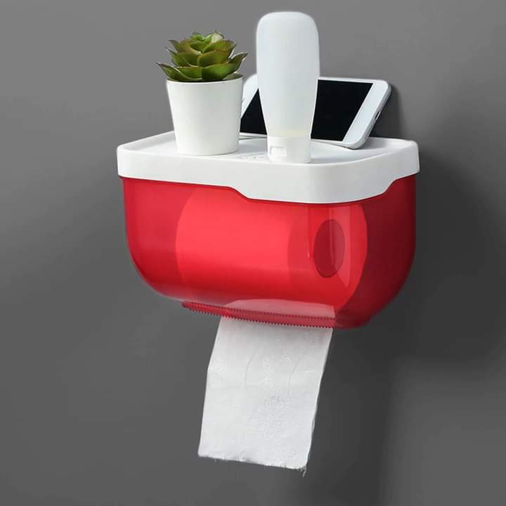 Tissue Roll Holder Adhesive Wall Mounted Stornfield