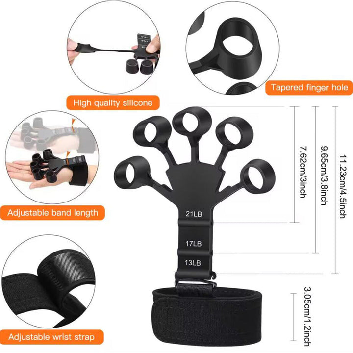 Finger trainer with 3 different resistances | Stornfield