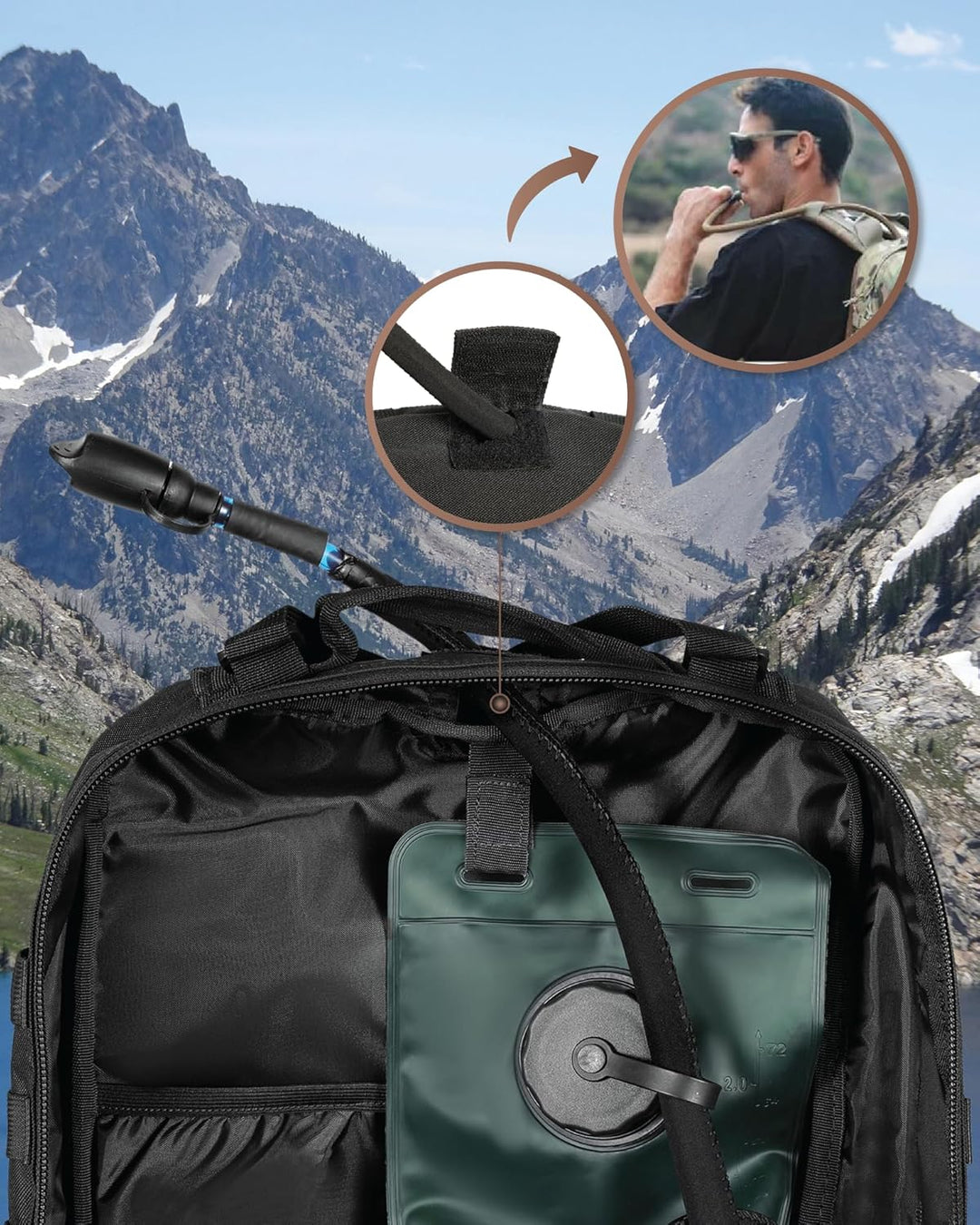 35L Outdoor Tactical Backpack with Molle System and Laptop Storage | Stornfield