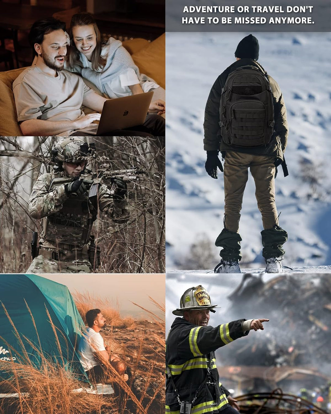 35L Outdoor Tactical Backpack with Molle System and Laptop Storage | Stornfield