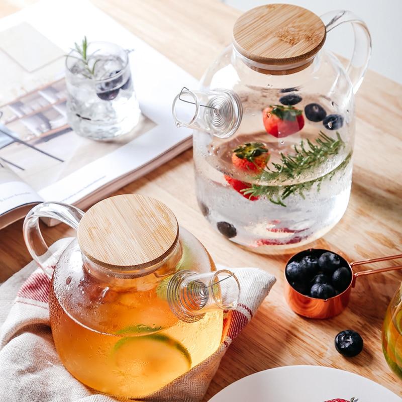 Transparent Borosilicate Glass Kettle Teapot Heat-Resistant | Stornfield