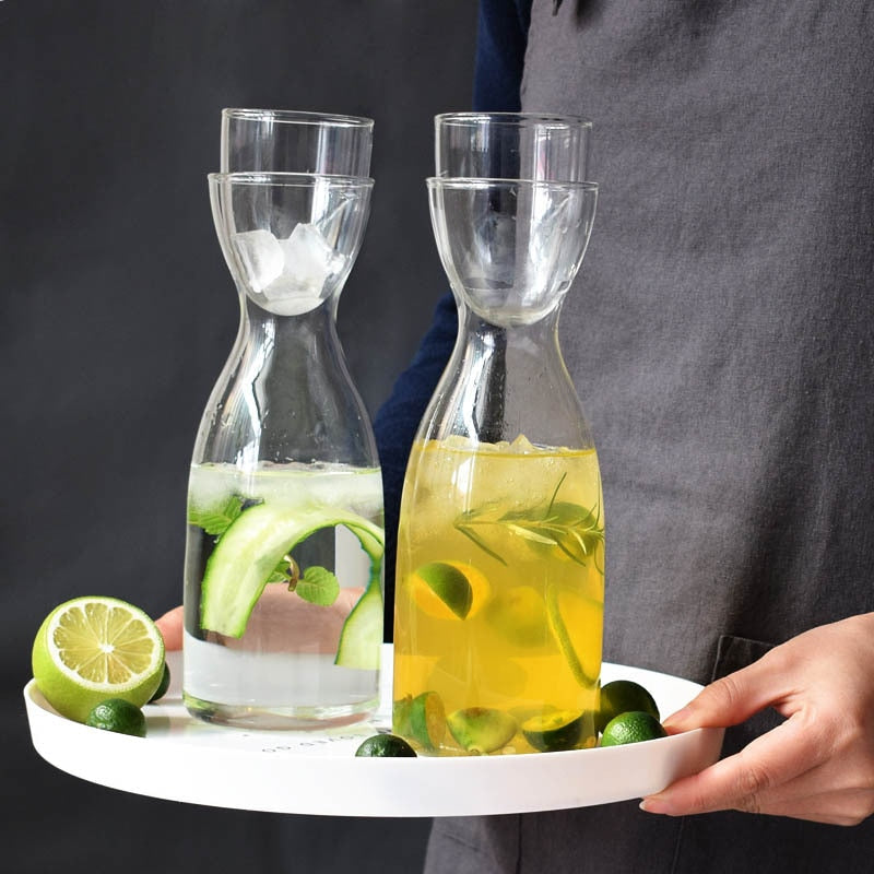 Transparent Glass Cup Creative Glass Heat-Resistant Cold Water Jug | Stornfield