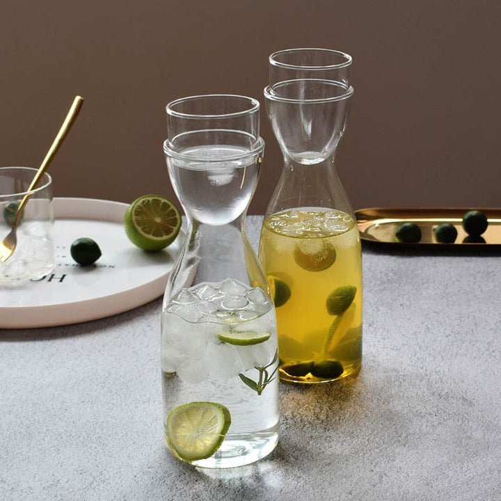Transparent Glass Cup Creative Glass Heat-Resistant Cold Water Jug | Stornfield