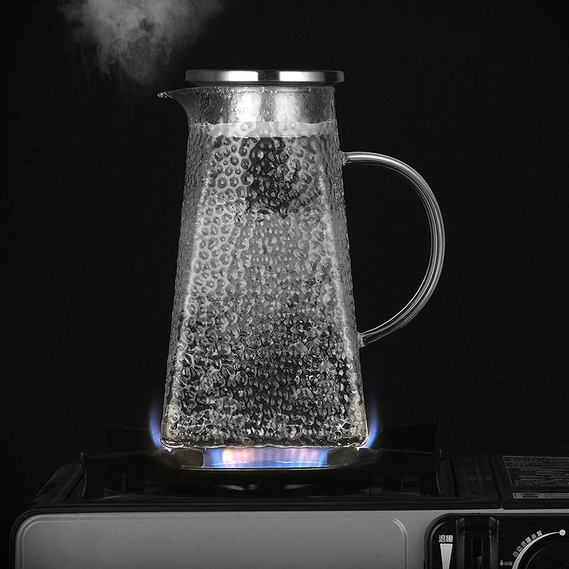 Transparent Glass Tea Kettle With Filter | Stornfield