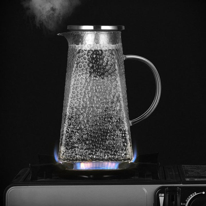 Transparent Glass Tea Kettle With Filter | Stornfield