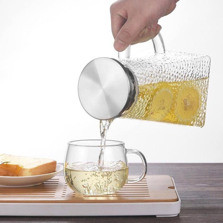 Transparent Glass Tea Kettle With Filter | Stornfield