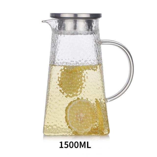 Transparent Glass Tea Kettle With Filter | Stornfield