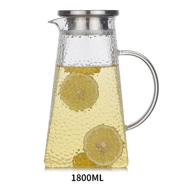 Transparent Glass Tea Kettle With Filter | Stornfield