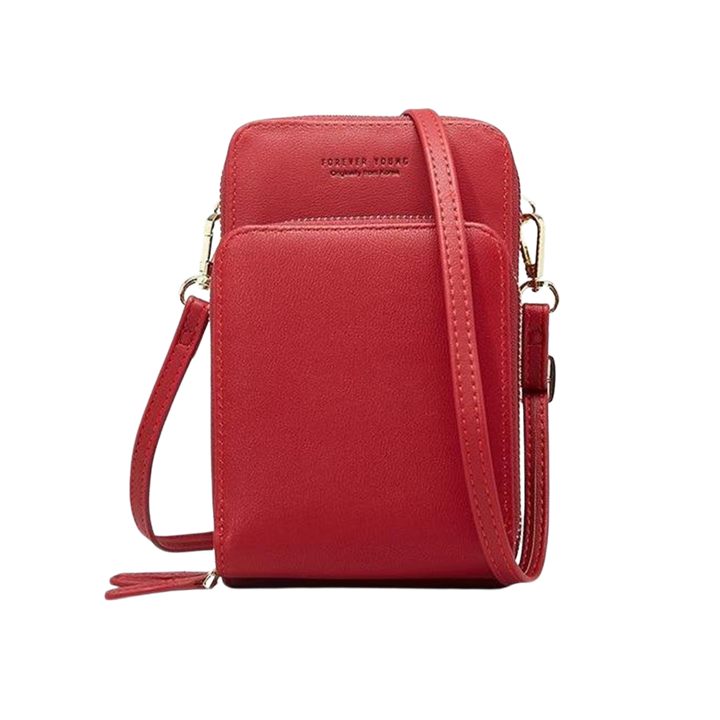 Stornfield | Triple Secure Leather Phone Purse: Elegance Meets Practicality