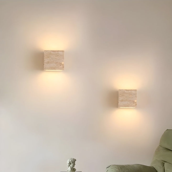 Stornfield | Travertine Wall Light for a Warm and Elegant Atmosphere