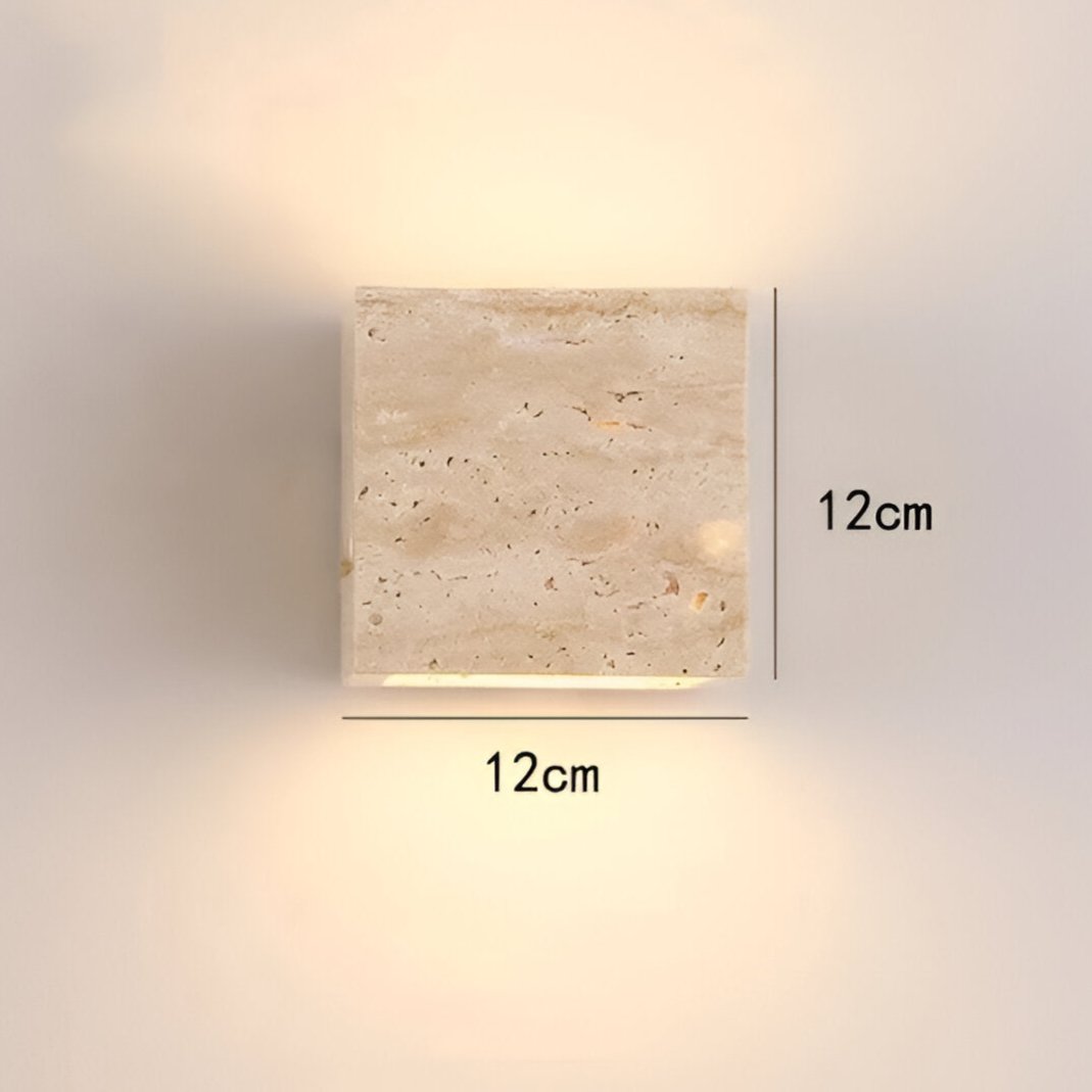 Stornfield | Travertine Wall Light for a Warm and Elegant Atmosphere