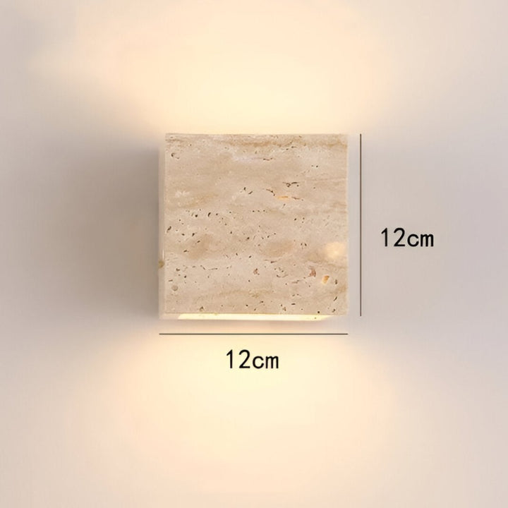 Stornfield | Travertine Wall Light for a Warm and Elegant Atmosphere