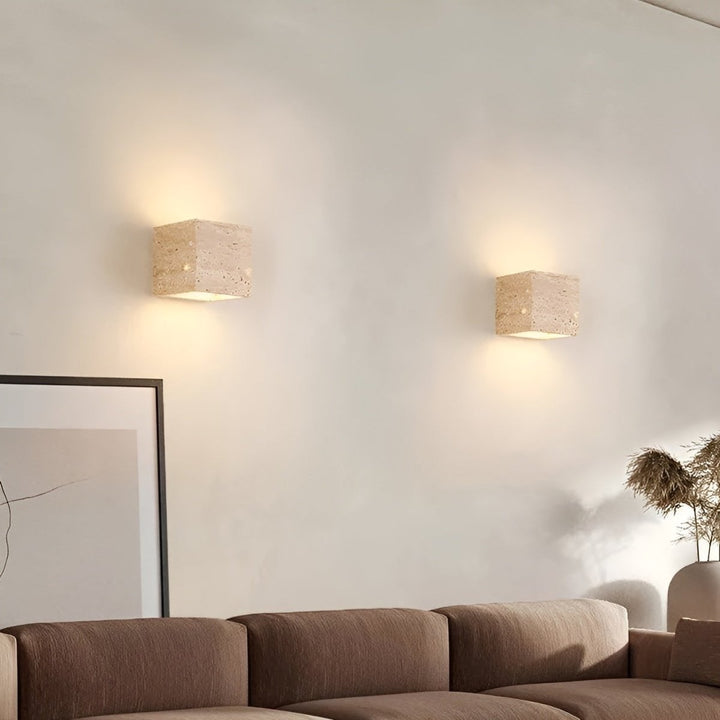 Stornfield | Travertine Wall Light for a Warm and Elegant Atmosphere