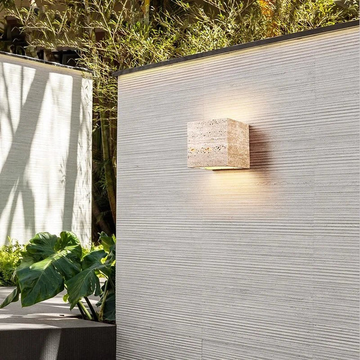 Stornfield | Travertine Wall Light for a Warm and Elegant Atmosphere