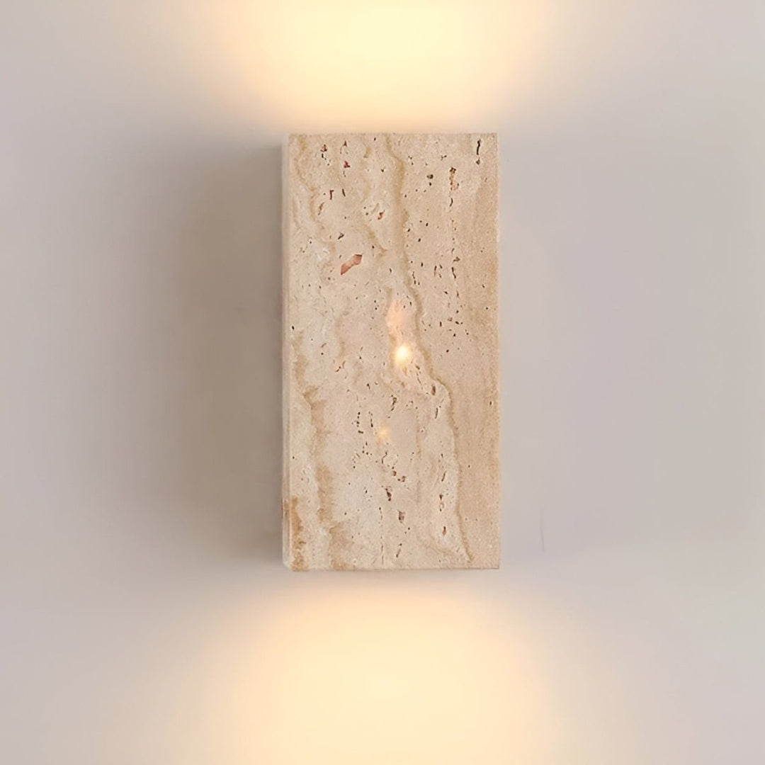 Stornfield | Travertine Wall Light for a Warm and Elegant Atmosphere