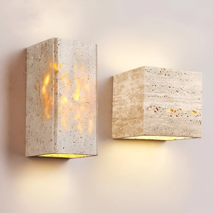 Stornfield | Travertine Wall Light for a Warm and Elegant Atmosphere