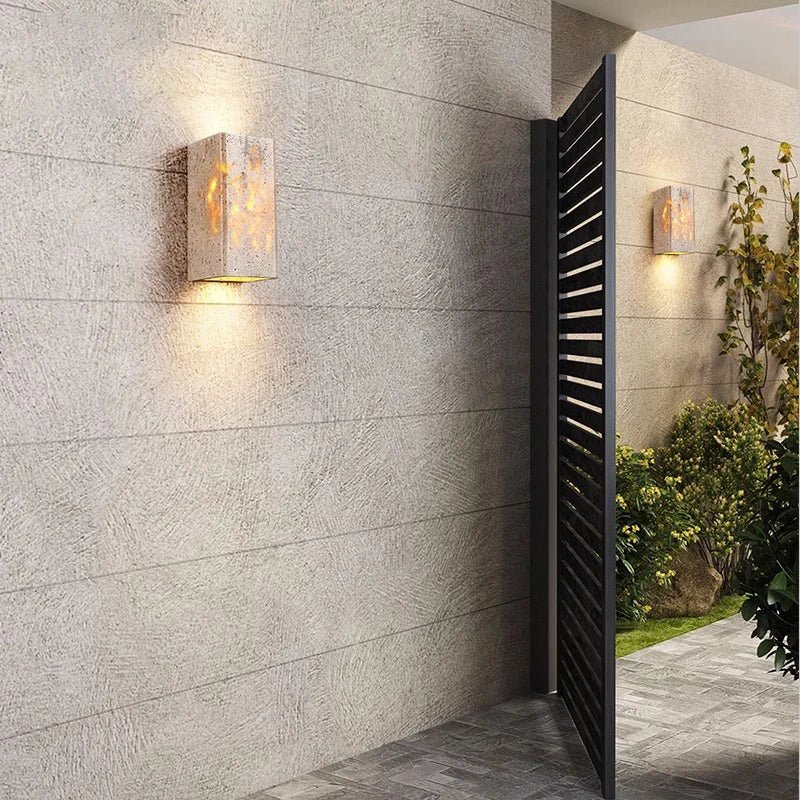 Stornfield | Travertine Wall Light for a Warm and Elegant Atmosphere