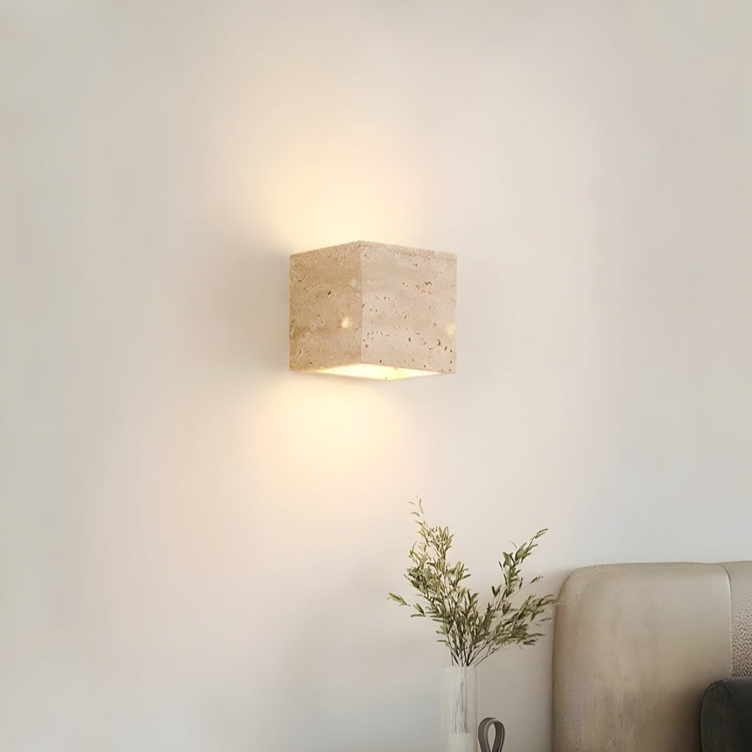 Stornfield | Travertine Wall Light for a Warm and Elegant Atmosphere