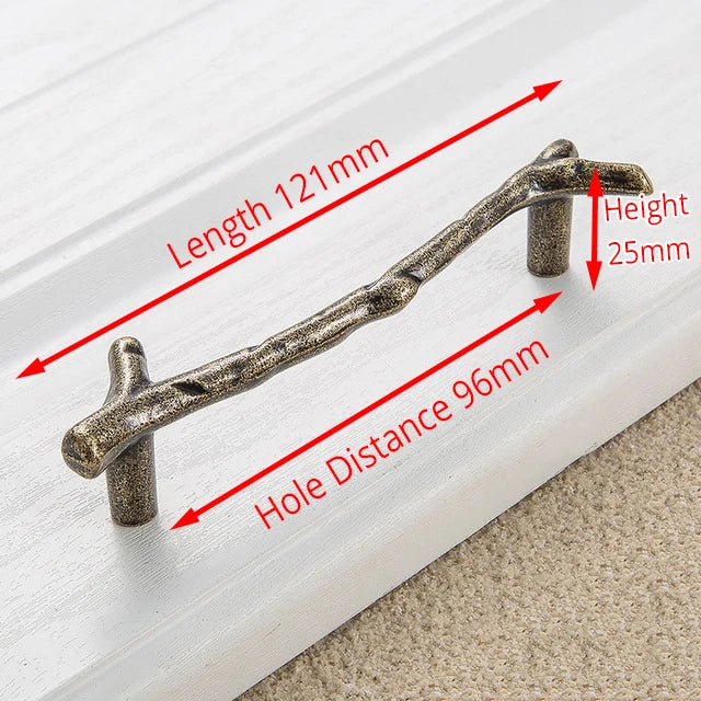 Tree Branch Cabinet Handles Kitchen Furniture Hardware Drawer Pulls | Stornfield
