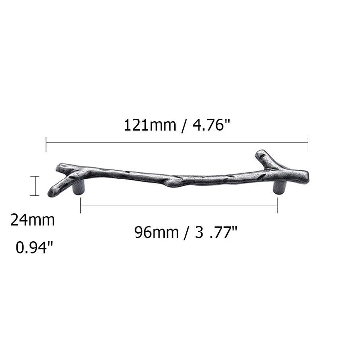 Tree Branch Cabinet Handles Kitchen Furniture Hardware Drawer Pulls | Stornfield