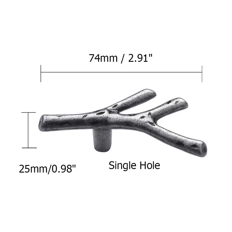 Tree Branch Cabinet Handles Kitchen Furniture Hardware Drawer Pulls | Stornfield