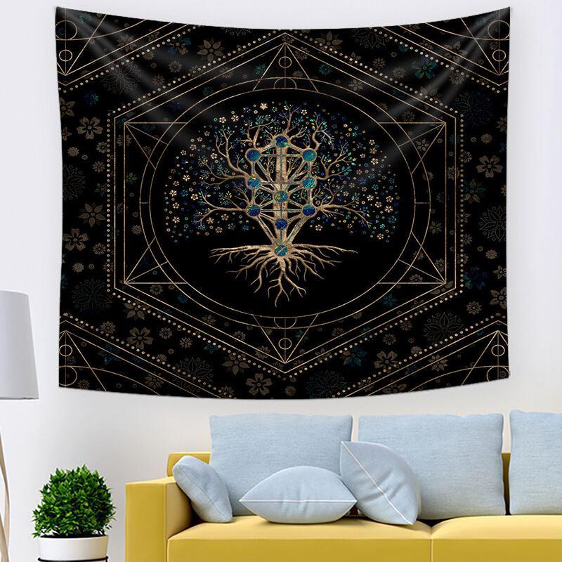 Stornfield | Tree of Life Wall Tapestry - Elegant Decor for Dorm & Bedroom