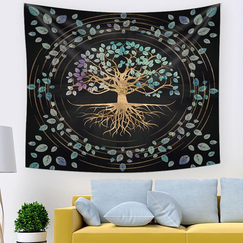 Stornfield | Tree of Life Wall Tapestry - Elegant Decor for Dorm & Bedroom