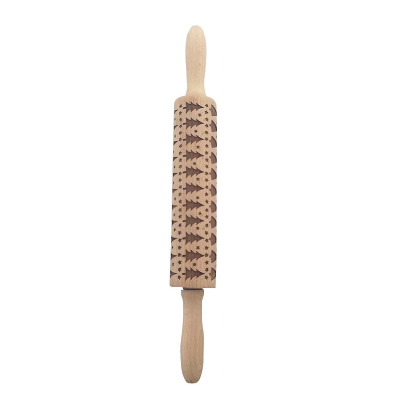 Christmas Embossing Rolling Pin | Stornfield
