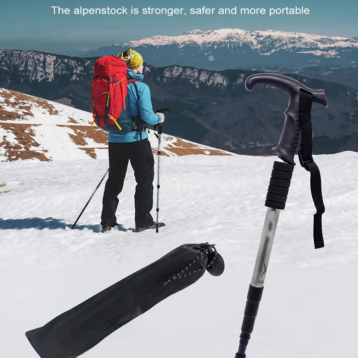 TrekPixin trekking poles adjustable T-grip | Stornfield