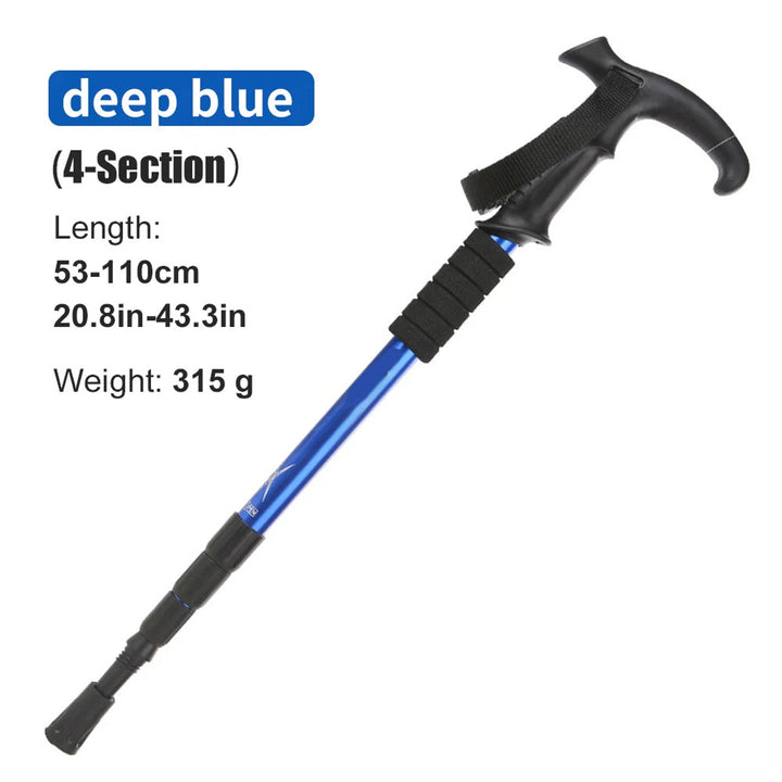 TrekPixin trekking poles adjustable T-grip | Stornfield