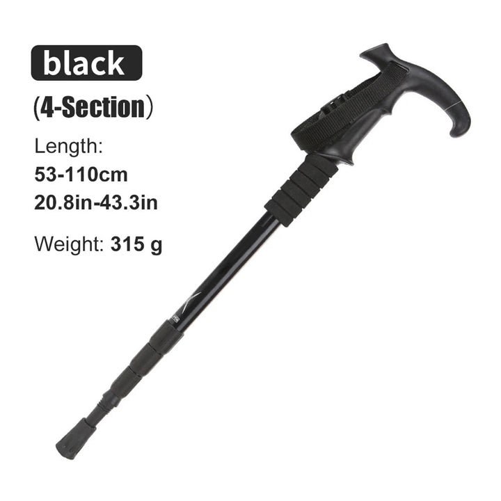 TrekPixin trekking poles adjustable T-grip | Stornfield