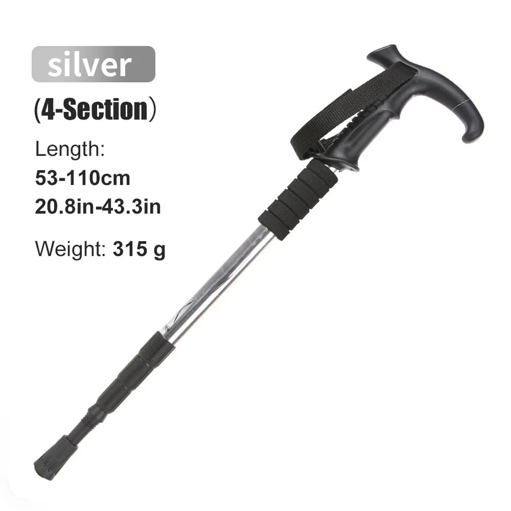 TrekPixin trekking poles adjustable T-grip | Stornfield