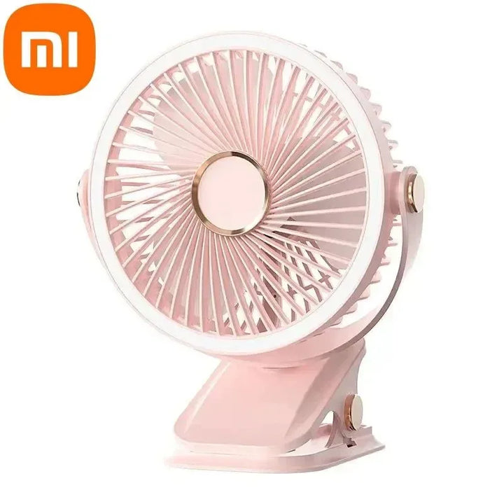 8000mAh Clip-on Fan 3 Speed Quiet Rechargeable Desktop Portable Air Circulator Wireless Fan | Stornfield