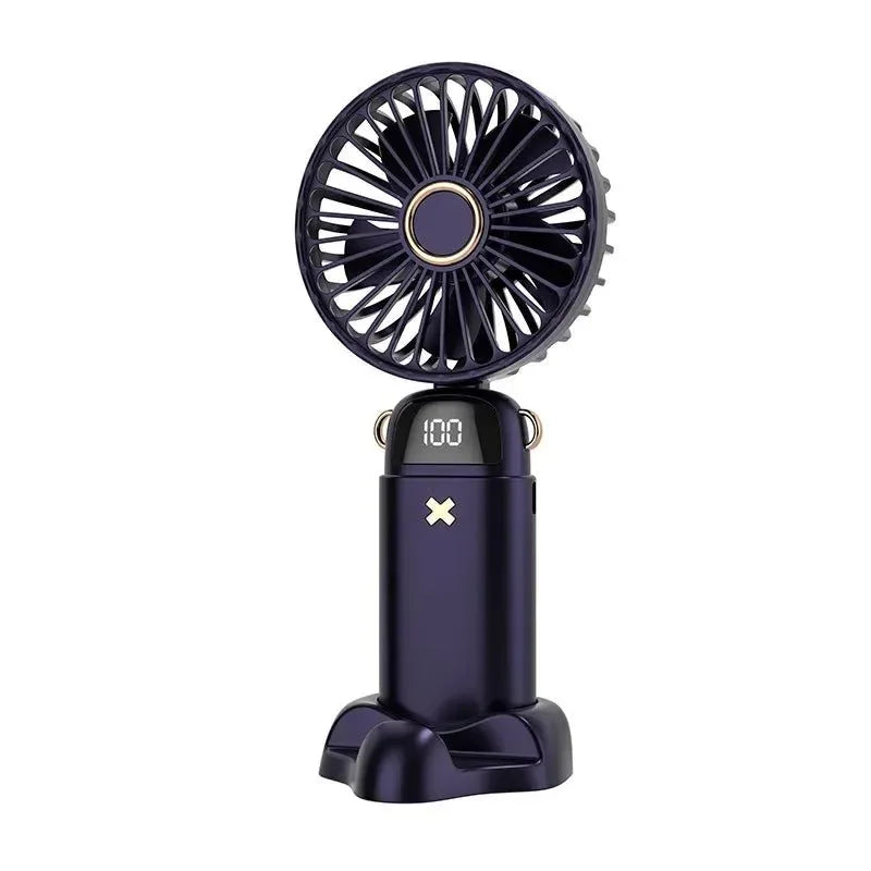 Aromatherapy Handheld Mini Fan – Foldable, Portable & USB Rechargeable | Stornfield
