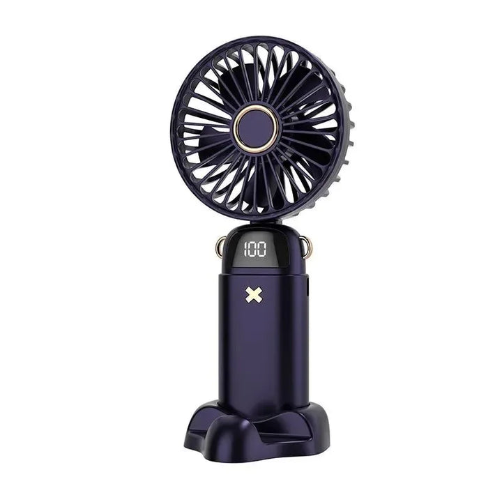 Aromatherapy Handheld Mini Fan – Foldable, Portable & USB Rechargeable | Stornfield
