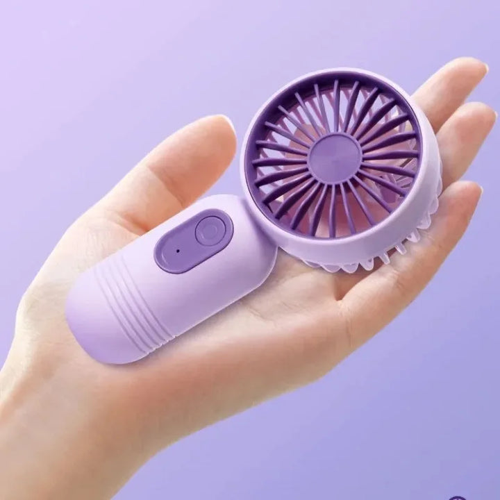 Mini Portable USB Fan – 3-Speed Handheld Cooling for Office, Travel & Camping | Stornfield