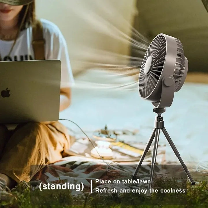 Multifunction Home Outdoor Camping Ceiling Fan | Stornfield
