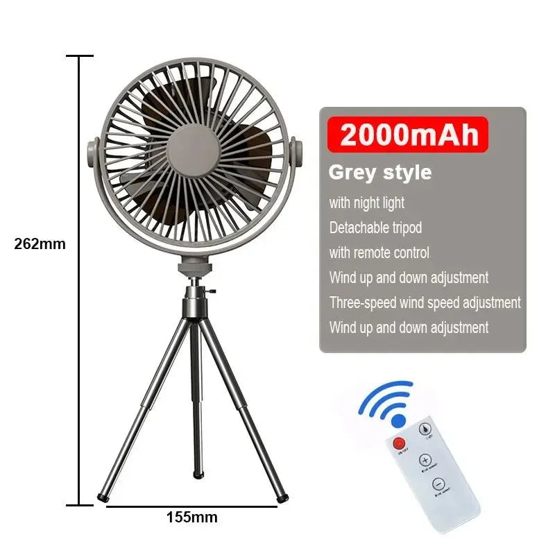 Multifunction Home Outdoor Camping Ceiling Fan | Stornfield