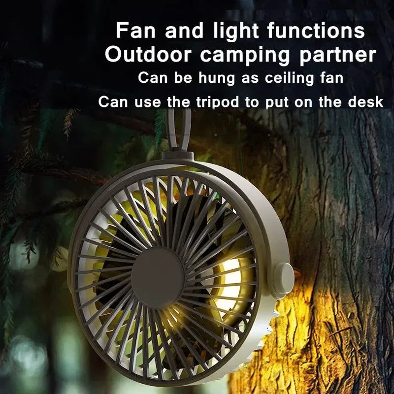 Multifunction Home Outdoor Camping Ceiling Fan | Stornfield