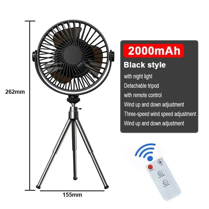 Multifunction Home Outdoor Camping Ceiling Fan | Stornfield
