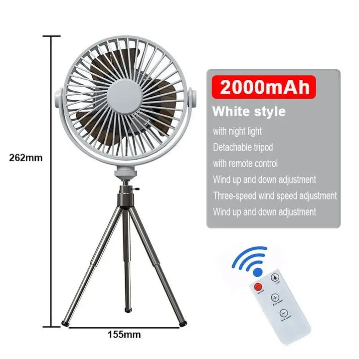 Multifunction Home Outdoor Camping Ceiling Fan | Stornfield