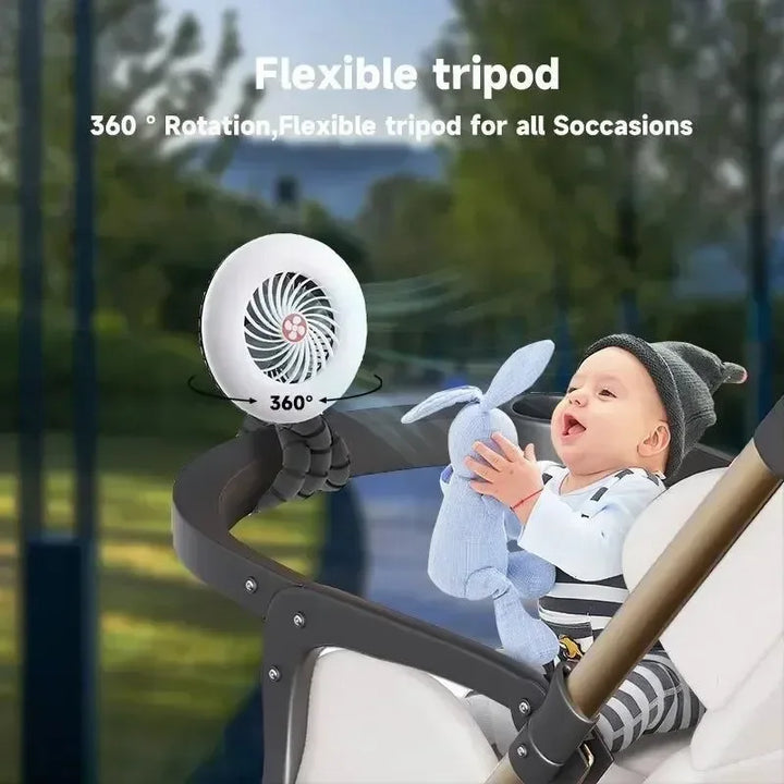 Multifunctional Camping Tool - TYPE-C/Solar Powered Charging LED Camping Light Fan | Stornfield