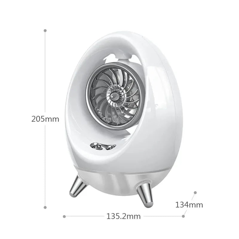 Portable Air Conditioner Air Cooler Fan - 2000mAh USB Fan for Office, Home, Camping, Travel | Stornfield