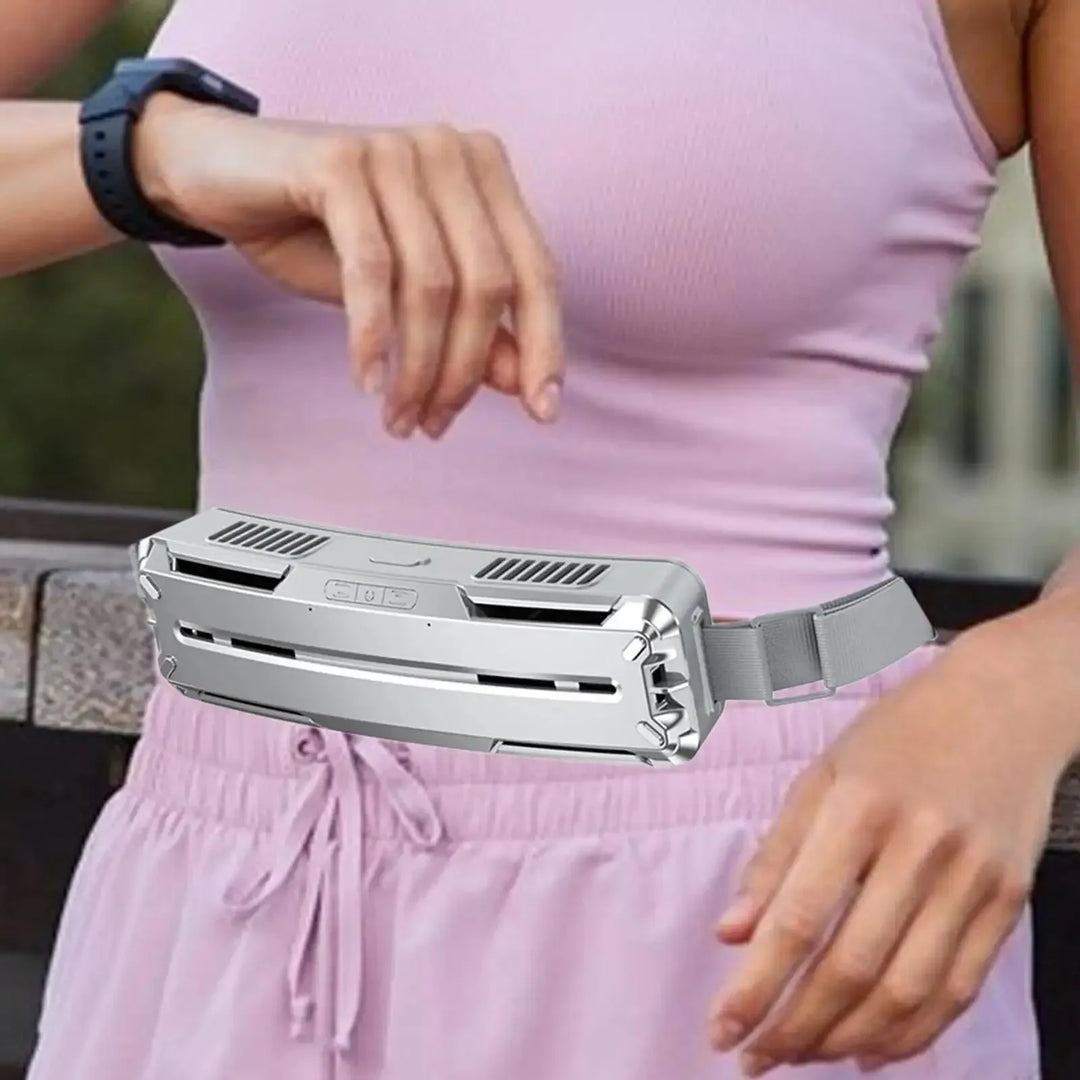 Portable Ice Waist Belt Fan - Air Conditioner Fan for Home, Camping, Climbing | Stornfield
