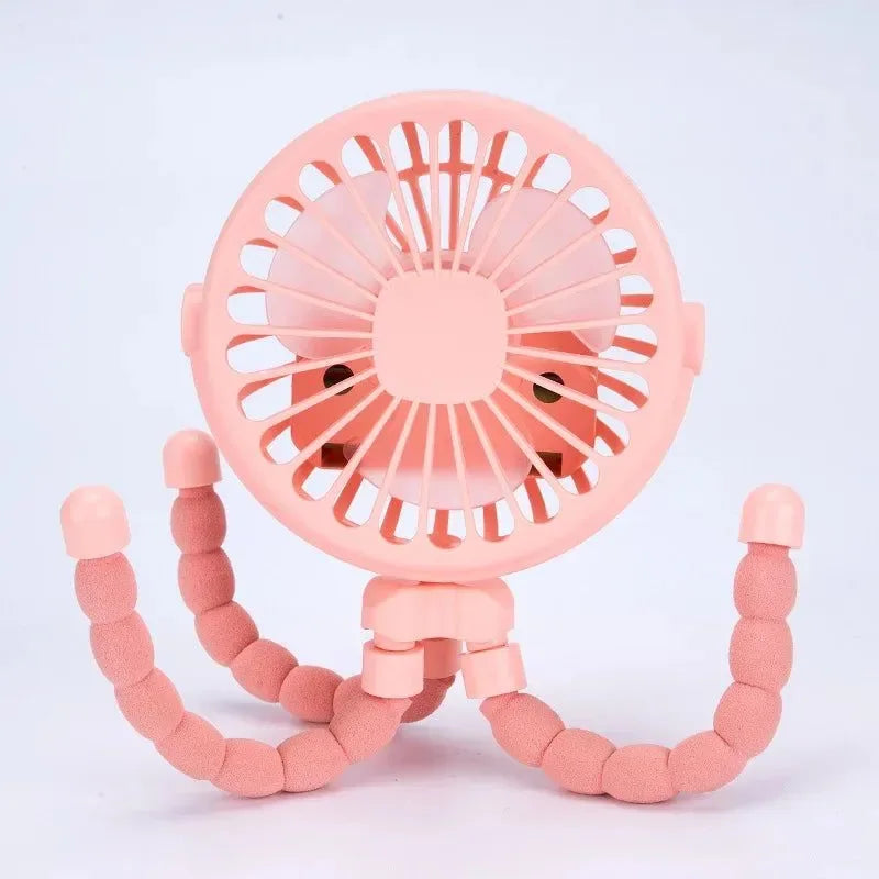 Portable Octopus Fan – Flexible, Multi-Use USB Fan for Travel, Office & Camping | Stornfield