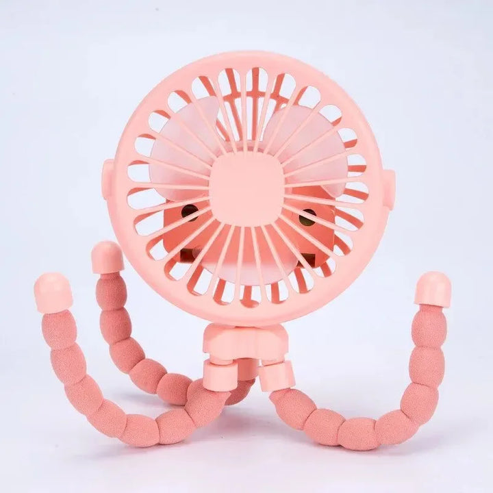Portable Octopus Fan – Flexible, Multi-Use USB Fan for Travel, Office & Camping | Stornfield