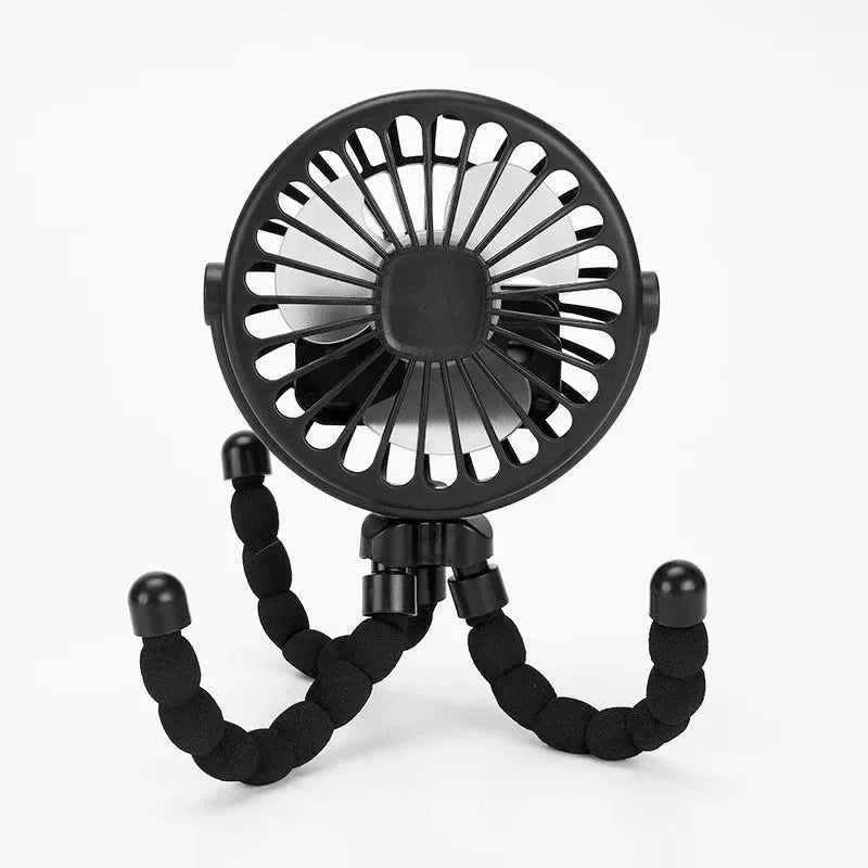 Portable Octopus Fan – Flexible, Multi-Use USB Fan for Travel, Office & Camping | Stornfield